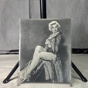 Vintage Black and White Glamour Marilyn Monroe Photo